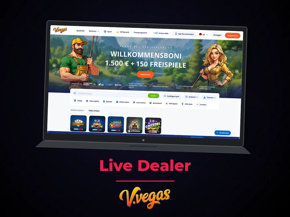 Vulkan Vegas Casino - Live Dealer
